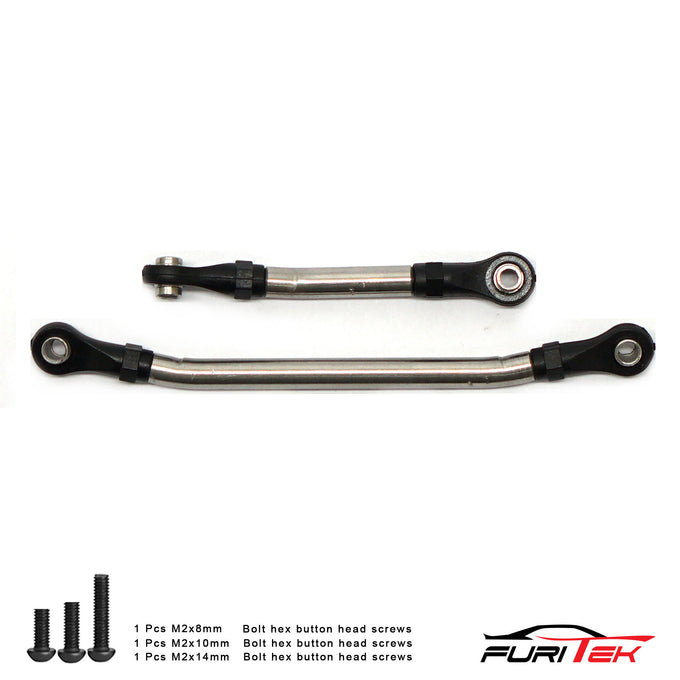 FURITEK Steel With Plastic Rod Ends Steering Link Set For Furitek FX118 FURITEK Steel With Plastic Rod Ends Steering Link Set For Furitek FX118