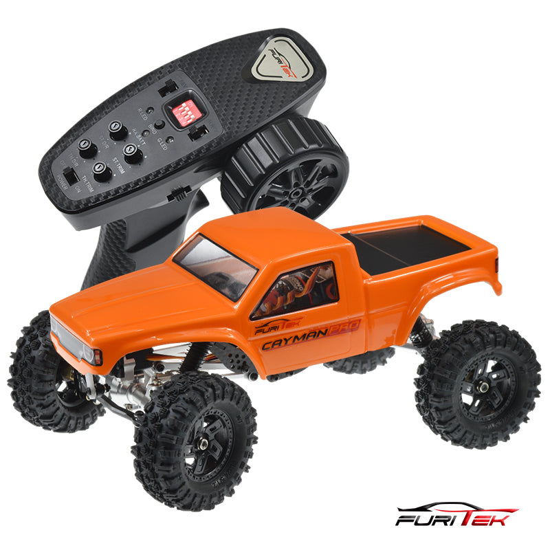 CAYMAN PRO V2 4x4 1/18 PREMIUM RC CRAWLER w/ TX/RX ORANGE VERSION