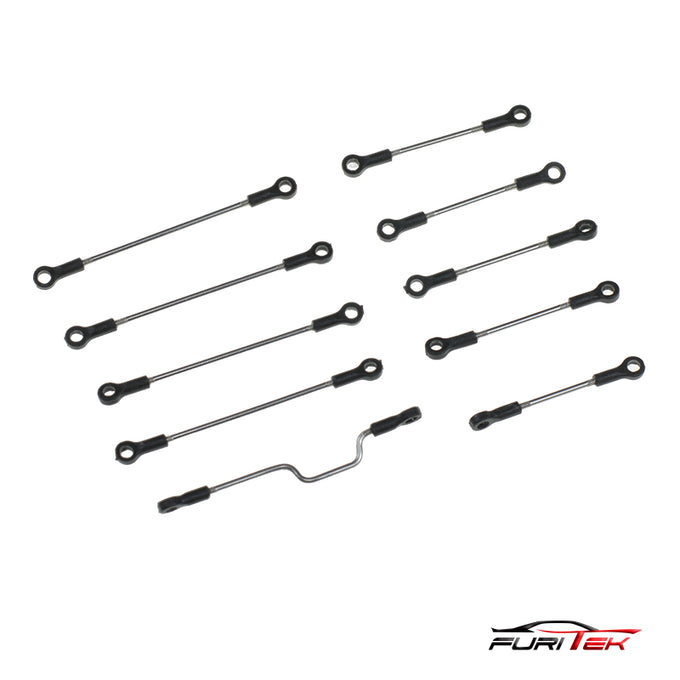 FURITEK LINKS SETS  FOR FX132 MT ETNA 1/32 Spare Part FURITEK LINKS SETS  FOR FX132 MT ETNA 1/32 Spare Part