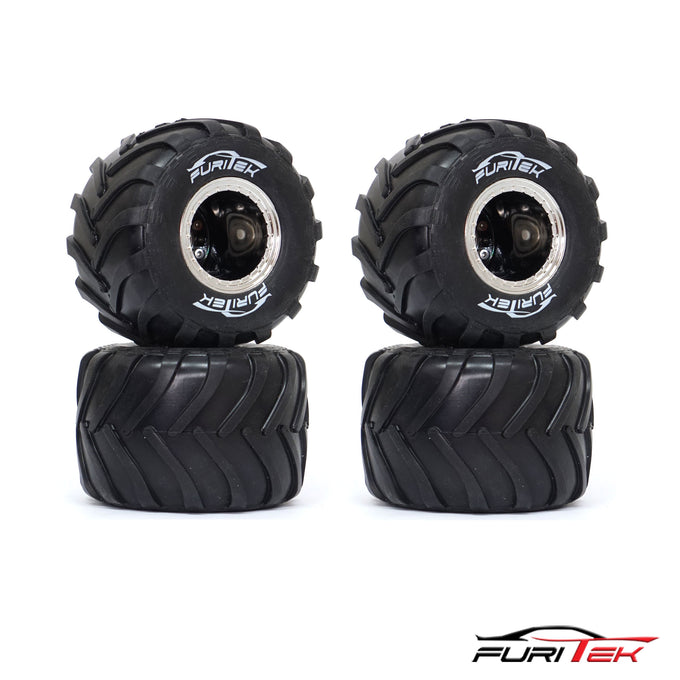 Furitek Mini Monster Truck Tire and Wheel Rim for 1/24th and 1/18th Furitek Mini Monster Truck Tire and Wheel Rim for 1/24th and 1/18th