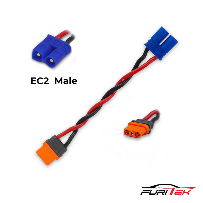 Power cable conversion EC2 for Furitek PASO ESC Power cable conversion EC2 for Furitek PASO ESC