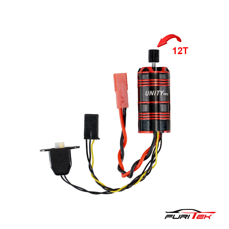 FURITEK UNITY PRO 3500kv 2-in-1 Micro FOC Brushless System FOR