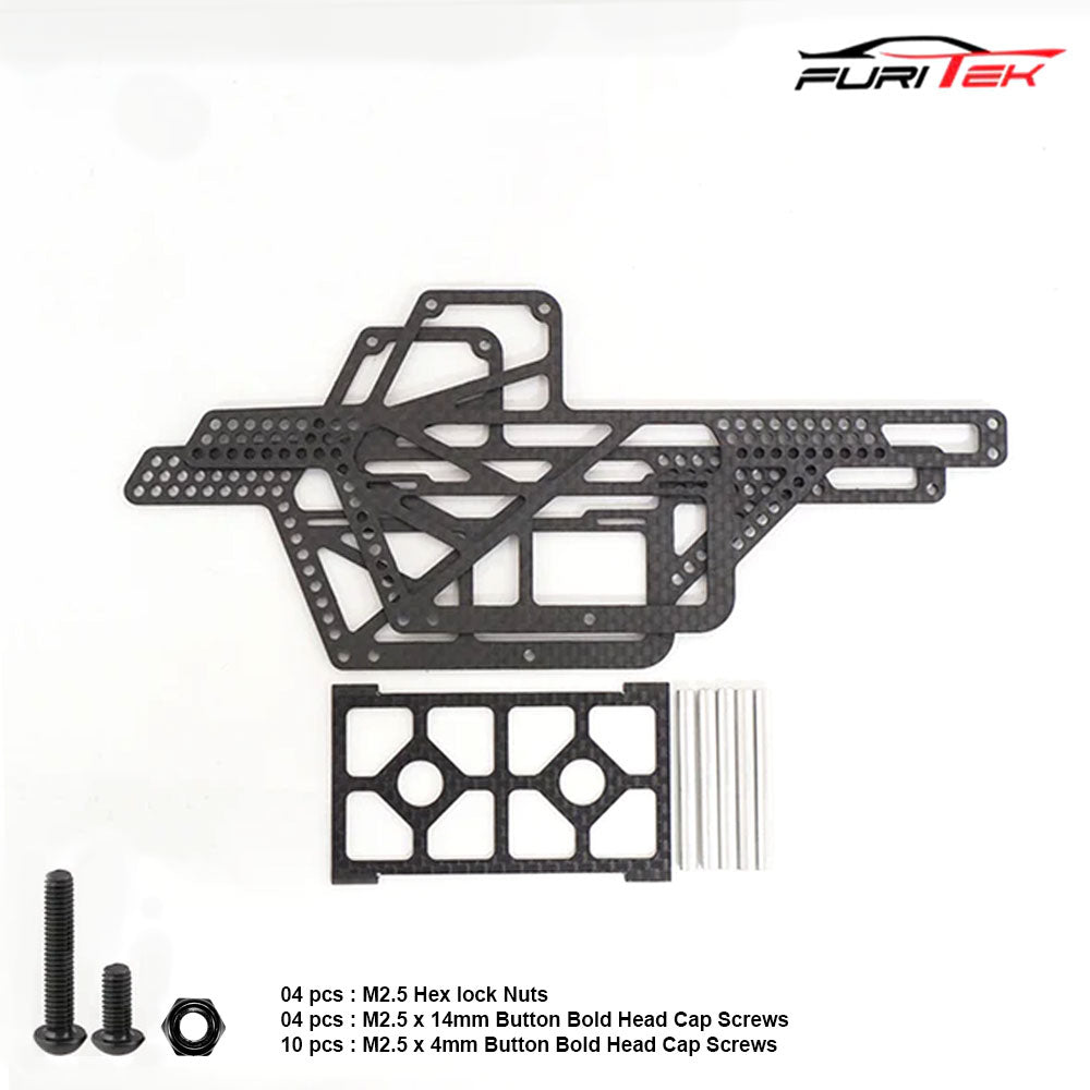 FURITEK RAMPART FRAME KIT FOR TRX4M CARBON VERSION – Furitek