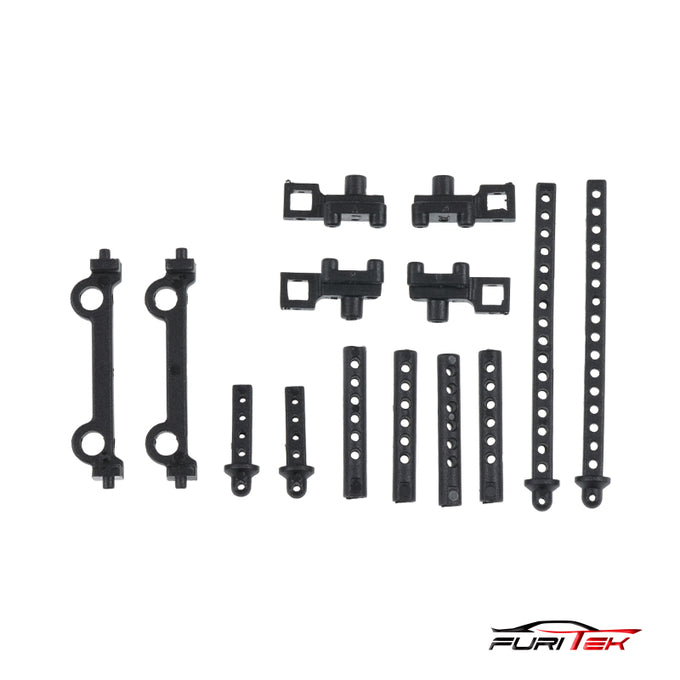 FURITEK BODY AND BUMPER POST SET FOR FURITEK FX118 FURITEK BODY AND BUMPER POST SET FOR FURITEK FX118