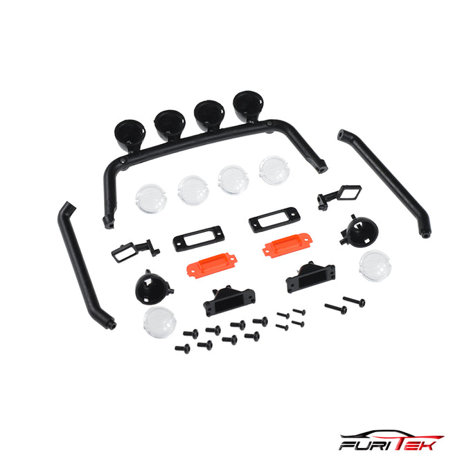 FURITEK BODY MOULDED PARTS FOR FURITEK FX118 FURY WAGON FURITEK BODY MOULDED PARTS FOR FURITEK FX118 FURY WAGON