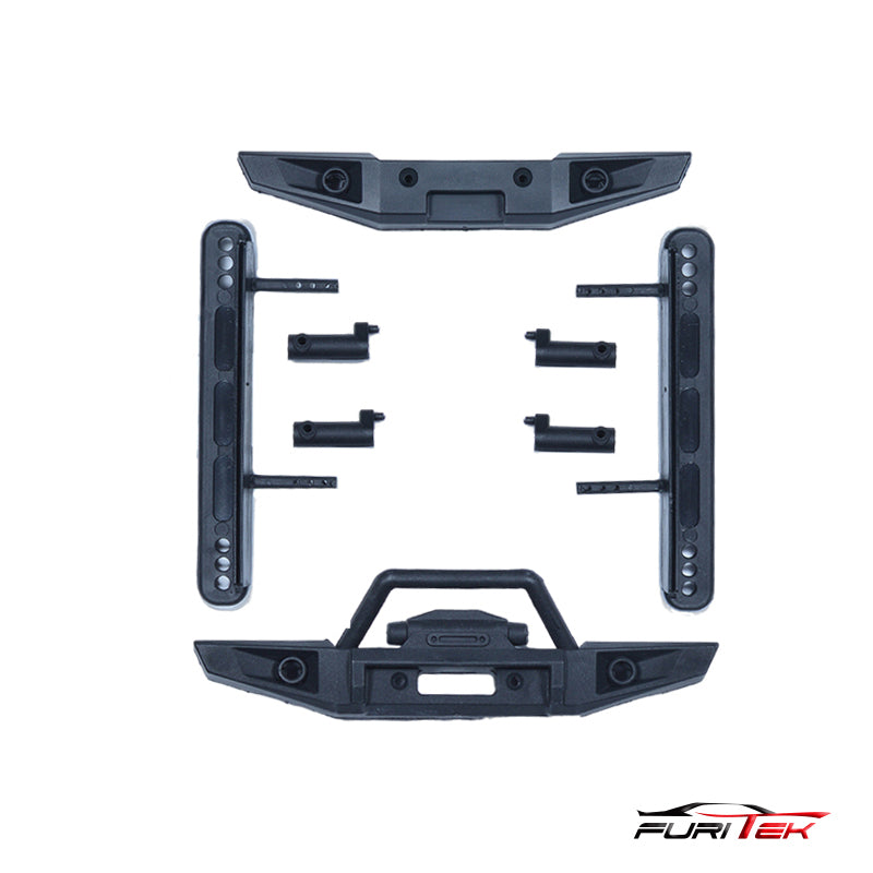 サイカトグ　プレモダン　パーツ FURITEK FX118 KATANA Bumper & Side Step Set – Furitek
