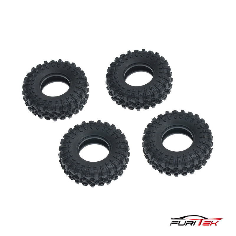 FURITEK Mudder-XL 68mm TIRES Extra Soft Sticky SET FOR 1.2inch