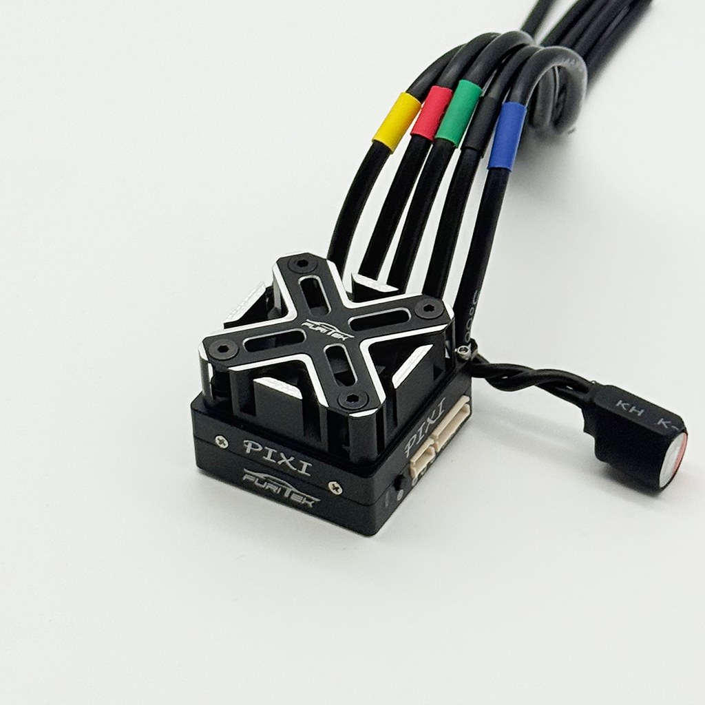 FURITEK フリテック PIXI ドリフト ブラックエディション ESC Furitek PIXI Drift Black Edition w/ WiFi Module & FAN – Sensored ESC f
