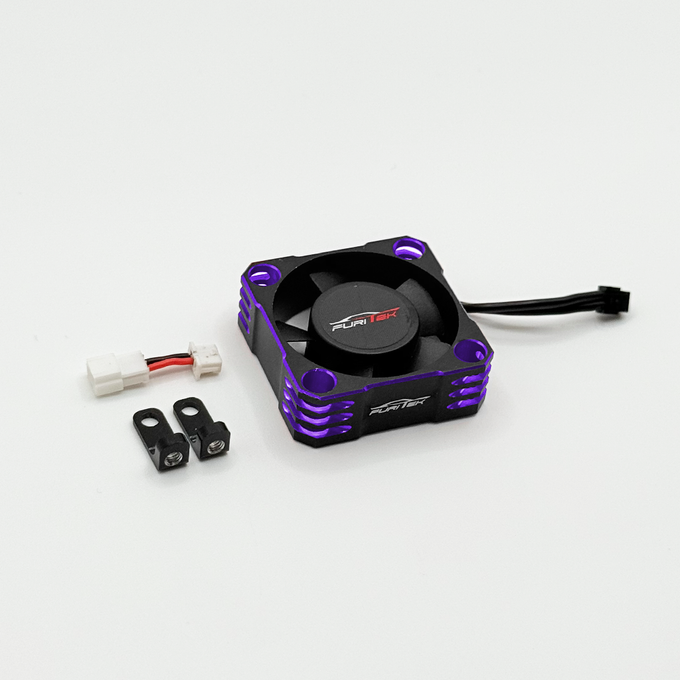 Furitek AeroSpin 30K Aluminum Fan Kit for SlideTech ESC – Black Purple Edition Furitek AeroSpin 30K Aluminum Fan Kit for SlideTech ESC – Black Purple Edition