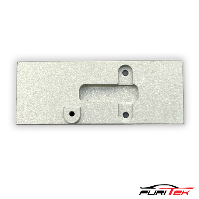 FURITEK FCX24 RAMPART ALUMINUM FLAT SKID PLATE - FOR SCX24 TRANSMISSION FURITEK FCX24 RAMPART ALUMINUM FLAT SKID PLATE - FOR SCX24 TRANSMISSION