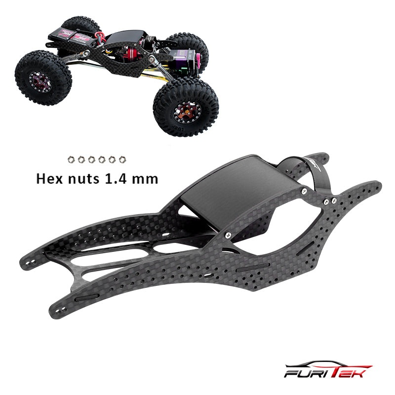 FURITEK SCYTHE V2 Carbon Fiber FRAME KIT FOR SCX24 CRAWLERS