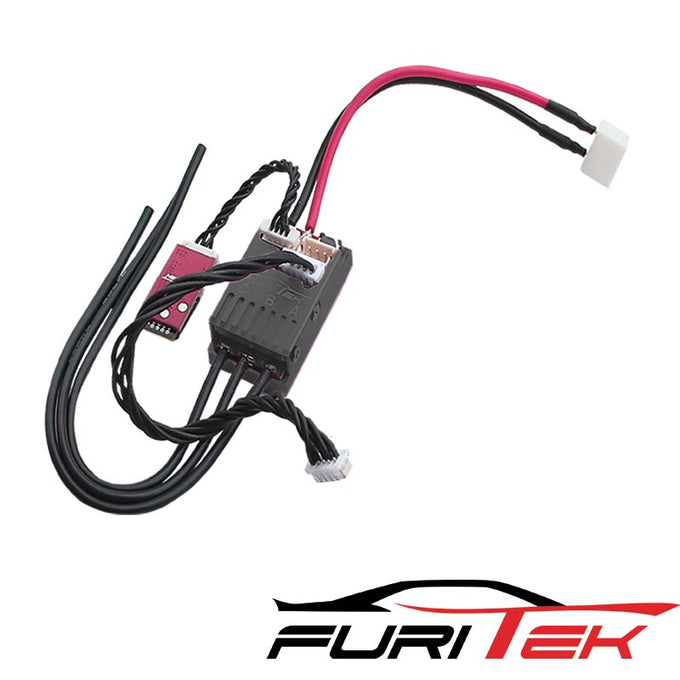 FURITEK CYCLOS 2S LIPO 20A/40A BRUSHLESS SENSORED ESC FOR DRIFT/RACE AND WIRELESS APP (With Aluminum Black Case ) FURITEK CYCLOS 2S LIPO 20A/40A BRUSHLESS SENSORED ESC FOR DRIFT/RACE AND WIRELESS APP (With Aluminum Black Case )