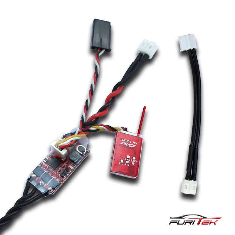 Combo of FURITEK IGUANA 20A/40A BRUSHED ESC FOR AXIAL SCX24 with Bluetooth