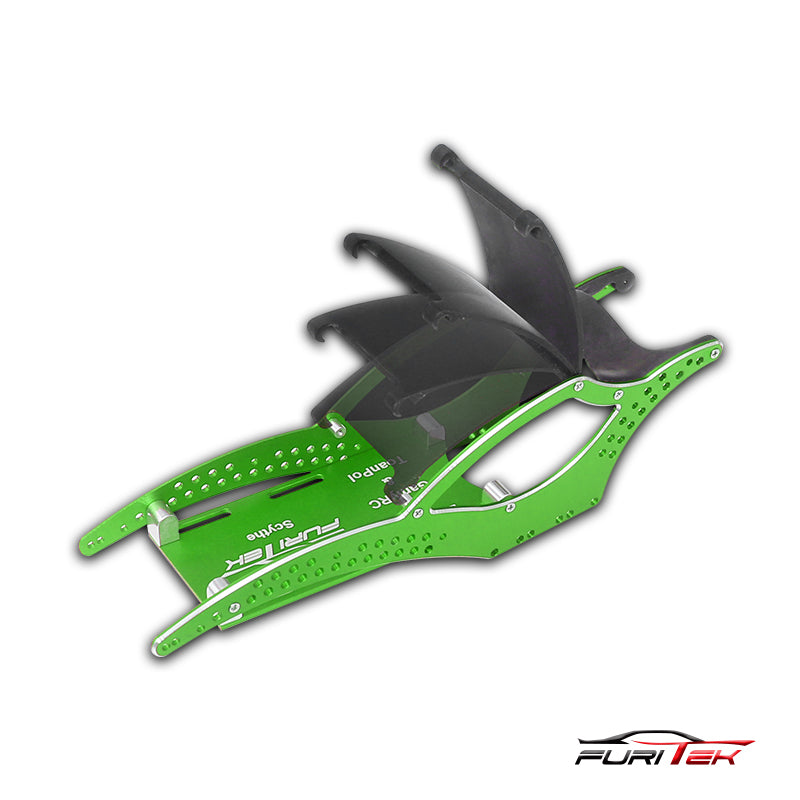 Furitek Scythe Aluminum Frame Kit for SCX24 crawlers - Green