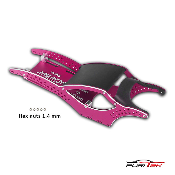 Furitek Scythe Aluminum Frame Kit for SCX24 crawlers - Purple Furitek Scythe Aluminum Frame Kit for SCX24 crawlers - Purple