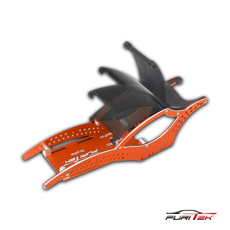 Furitek Scythe Aluminum Frame Kit for SCX24 crawlers - Orange