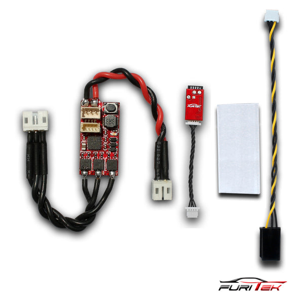 COMBO OF FURITEK LIZARD V2 20A/40A BRUSHED/BRUSHLESS ESC FOR KYOSHO MINIZ 4X4 AND AXIAL SCX24 WITH  WIRELESS APP