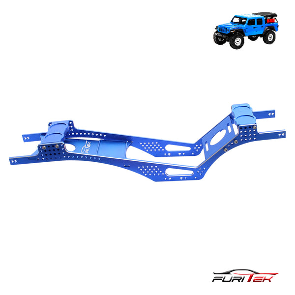 Furitek Grasshopper frame KIT FOR SCX24 GLADIATOR - Blue
