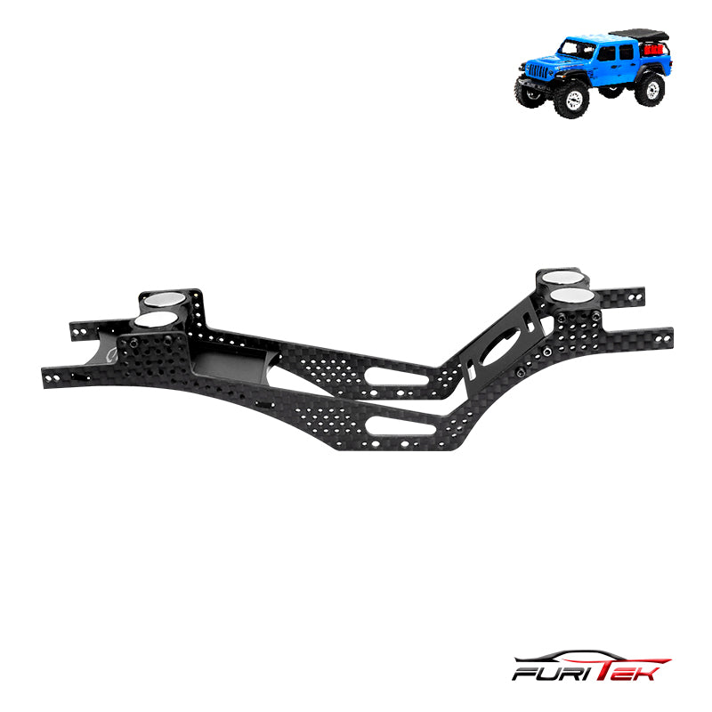 Furitek Carbon Fiber Grasshopper frame KIT FOR SCX24 GLADIATOR