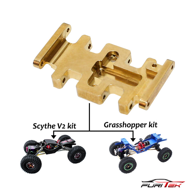 Furitek LCG Brass Skid plate Furitek LCG Brass Skid plate