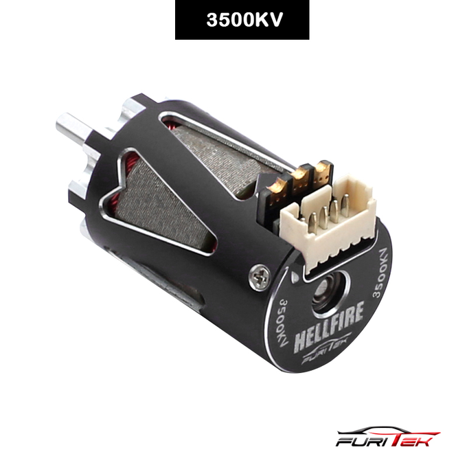 Furitek Hellfire 1410 3500kv Sensored Brushless Motor - Black Color Furitek Hellfire 1410 3500kv Sensored Brushless Motor - Black Color