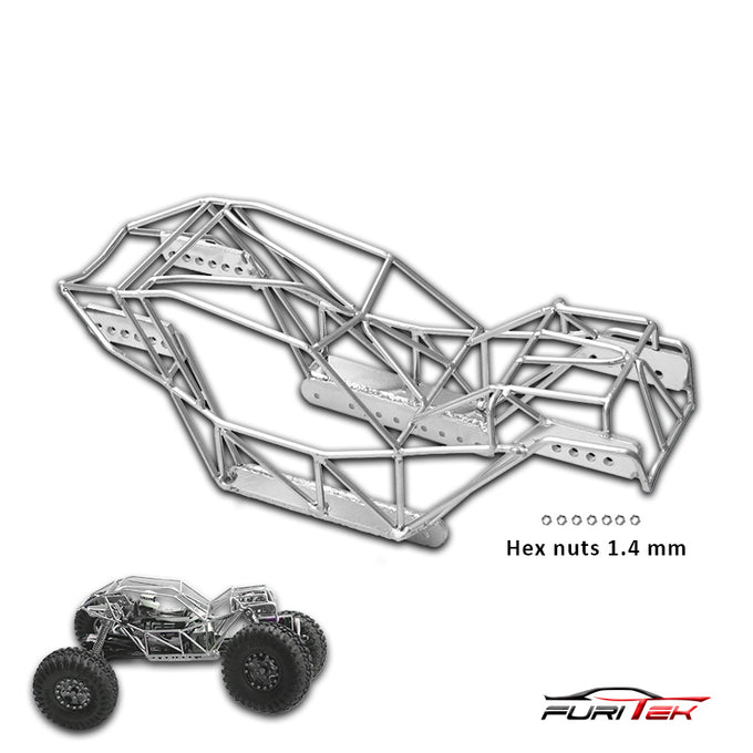 Furitek OLYMPUS Titanium Rolling Cage for Axial SCX24 (RAW) Furitek OLYMPUS Titanium Rolling Cage for Axial SCX24 (RAW)