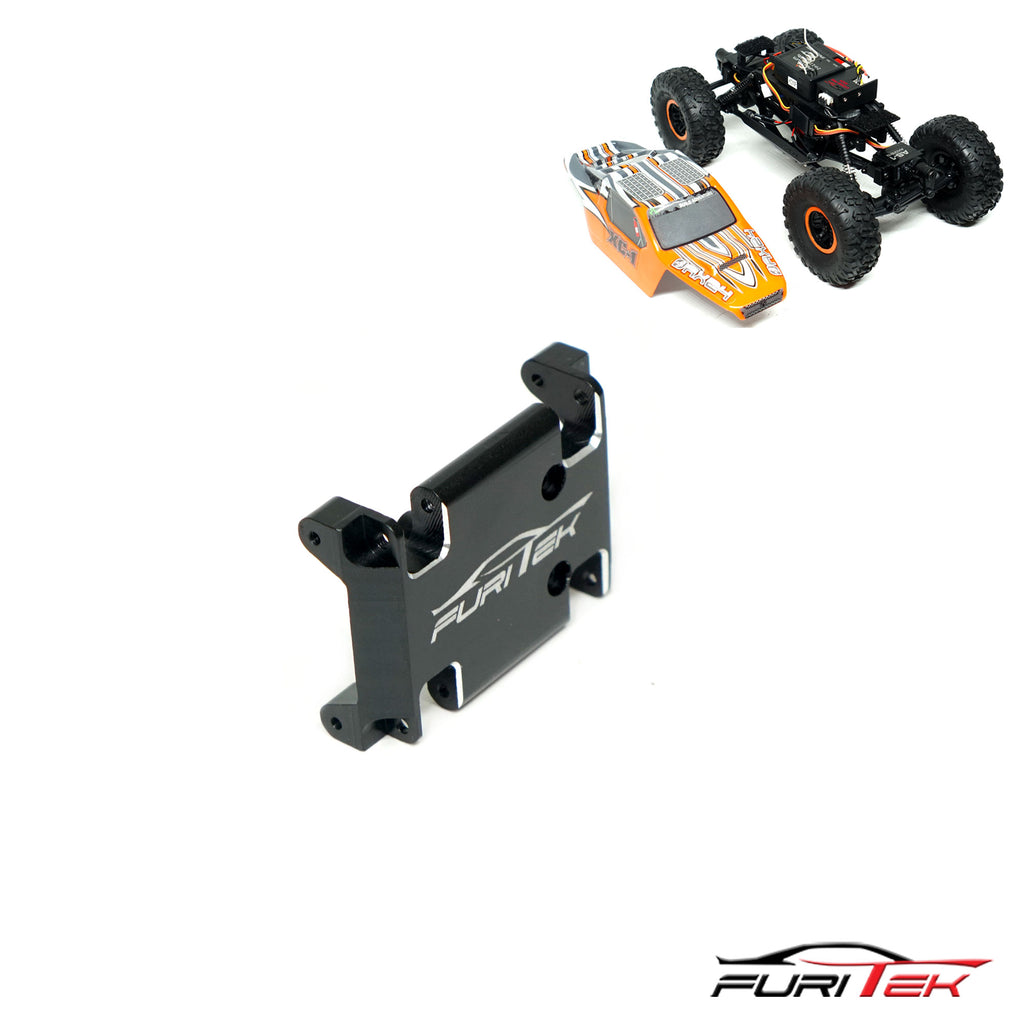 Mxfans Aluminum Center Skid Plate For Axial SCX10 1:10 Scale RC Crawler (AX80024 Replacement)