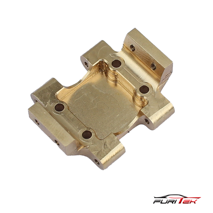 FURITEK FLAT BRASS SKID FOR GRASSHOPPER KIT FCX24 FURITEK FLAT BRASS SKID FOR GRASSHOPPER KIT FCX24
