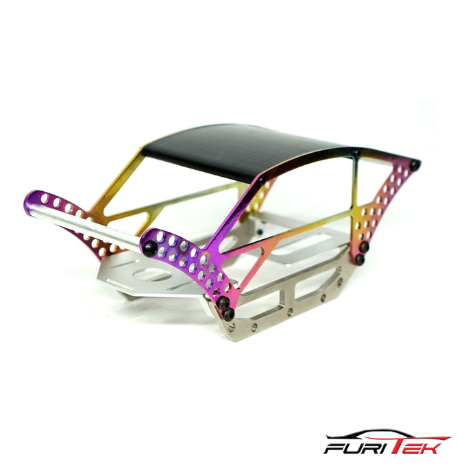 FURITEK BETTLE TITANIUM (RAINBOW) COMP CHASSIS FOR AXIAL UTB18 FURITEK BETTLE TITANIUM (RAINBOW) COMP CHASSIS FOR AXIAL UTB18