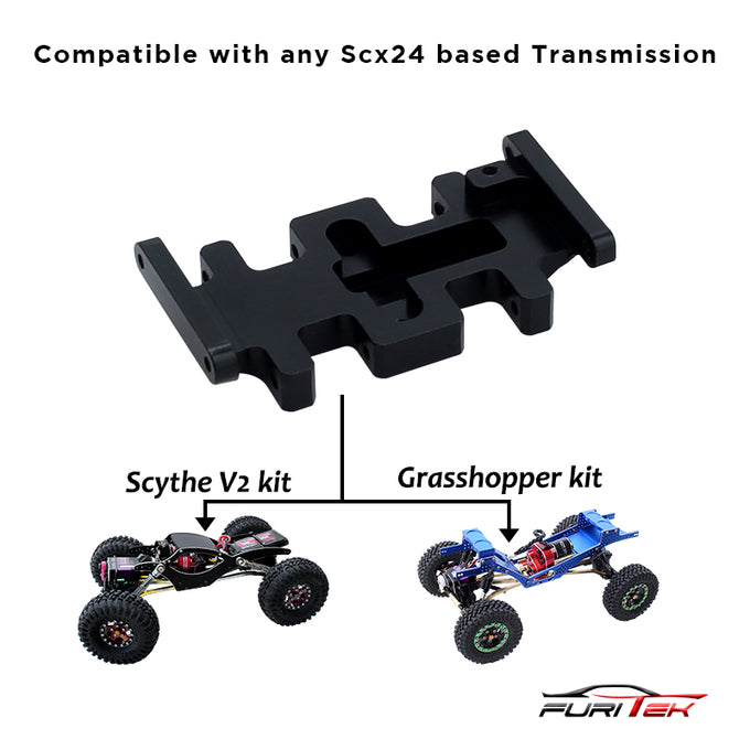 Furitek LCG Aluminum Skid plate - Black Furitek LCG Aluminum Skid plate - Black