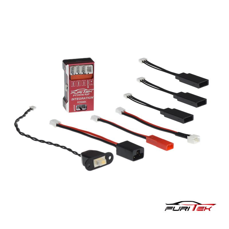 Python Brushless Motor Box FURITEK PYTHON RXF 40A/70A Brushless Esc w/ RX Integration KOSMIK vers ...