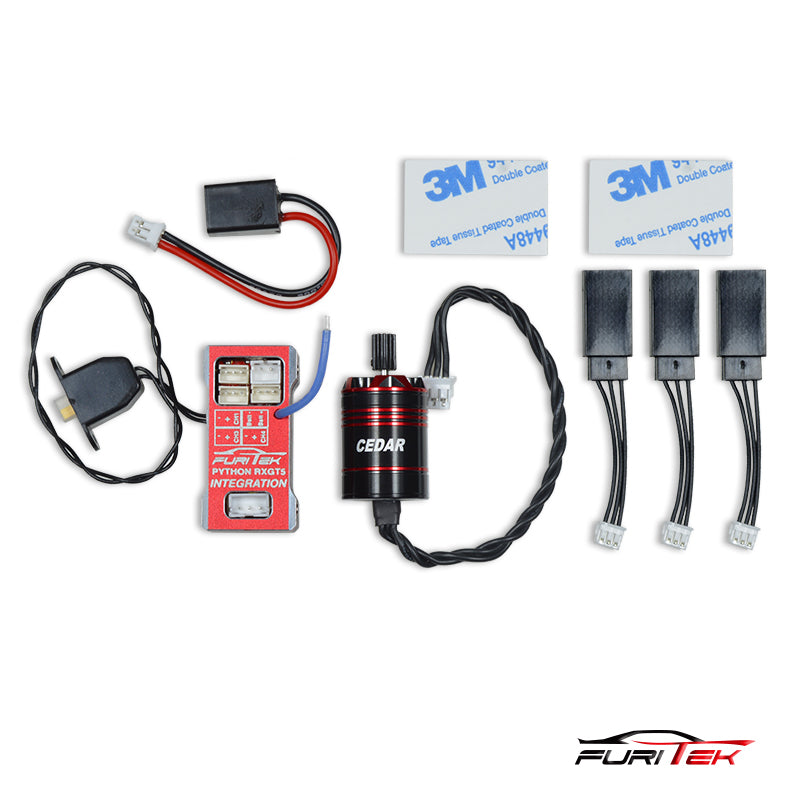 Furitek TORPEDO RXGT5 Brushless Power System For TRX-4M Integration FL