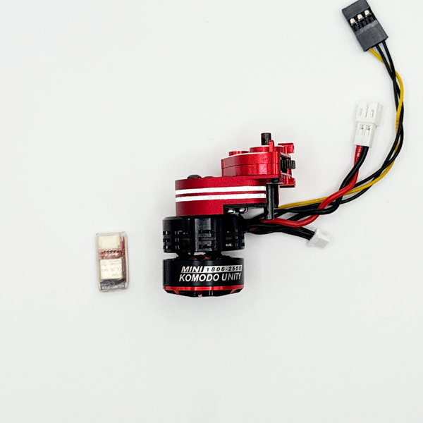 FURITEK UNITYDRIVE Combo for SCX24 Featuring MINI KOMODO UNITY 2-in-1 ESC/MOTOR  & Mini Stellar Transmission