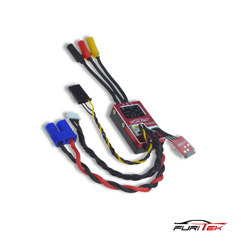 FURITEK SPEED CAT 30A/50A SENSORED ESC WITH WIRELESS APP COMBO FOR LOS