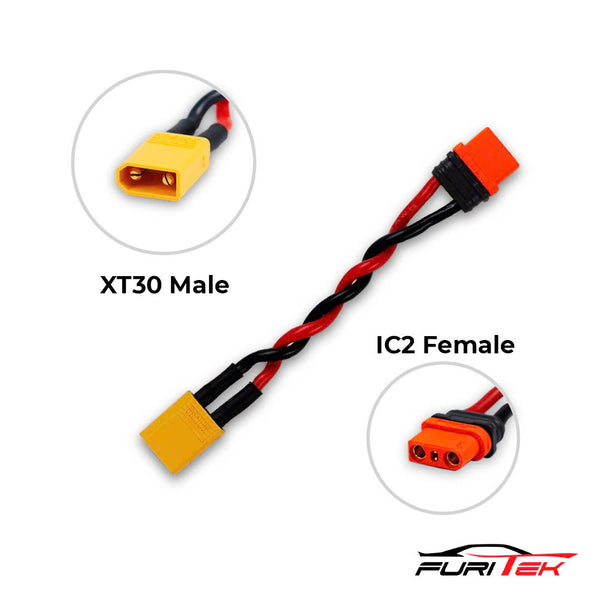 Power cable conversion XT30 for Furitek PASO ESC