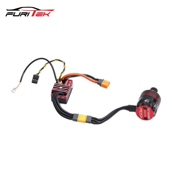 Furitek SCORPION PRO WATERPROOF with 1/8inch motor shaft 2835 5600kv Brushless Sensored ESC/Motor Power System for Arrma Grom and Losi Nascar