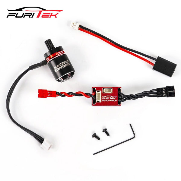 Furitek MicroModo 2025 Brushless Power System with MicroPython and MicroKomodo For TRX-4M