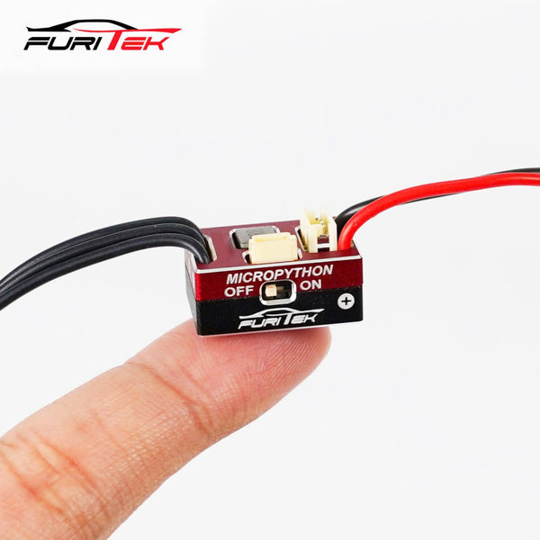 FURITEK MICRO PYTHON 25A/50A BRUSHED/BRUSHLESS ESC AND WIRELESS MODULE FOR 1/18 1/24 RC CRAWLERS