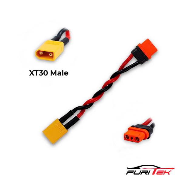 1セル用Powers　ESC Power cable conversion XT30 for Furitek PASO ESC