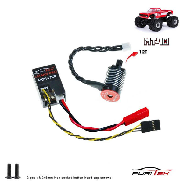 FURITEK MONSTER BRUSHLESS POWER SYSTEM FOR REDCAT MT-18