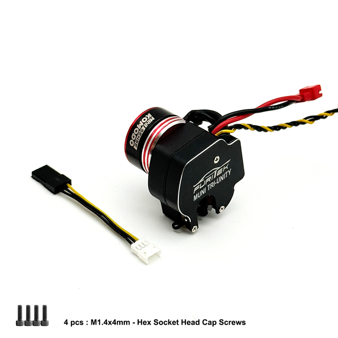 Furitek Mini TRI-UNITY PRO SENSORED FOC 3-in-1 Drive System for SCX24