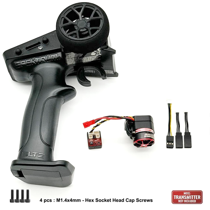 Furitek Mini TRI-UNITY PRO SENSORED SLT2 PNP FOC 3-in-1 Drive System for SCX24