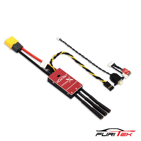 FURITEK PYTHON X 80A/120A BRUSHED/BRUSHLESS ESC FOR 1/10 RC CRAWLERS WITH WIRELESS APP