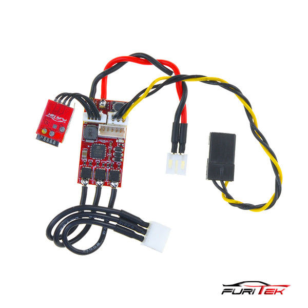 COMBO OF FURITEK LIZARD V2 20A/40A BRUSHED/BRUSHLESS ESC FOR KYOSHO MINIZ 4X4 AND AXIAL SCX24 WITH  WIRELESS APP