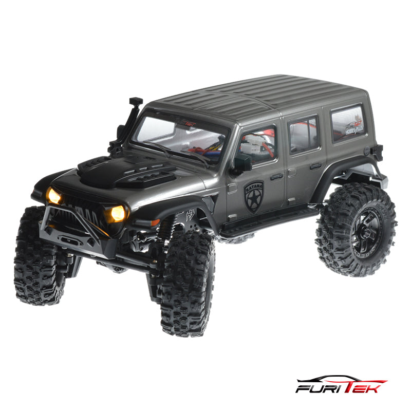 FURITEK FX118 KATANA RTR BRUSHLESS 1/18 RC CRAWLER KIT (GREY) – Furitek