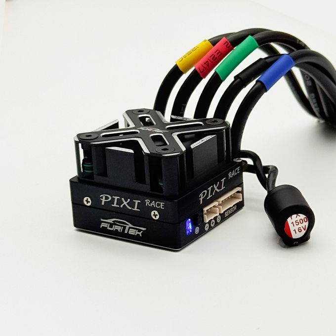 FURITEK PIXI RACE 1/10 180A SENSORED ESC W/ WIFI MODULE & INTERNAL FAN – Stock/Mod Competition ESC