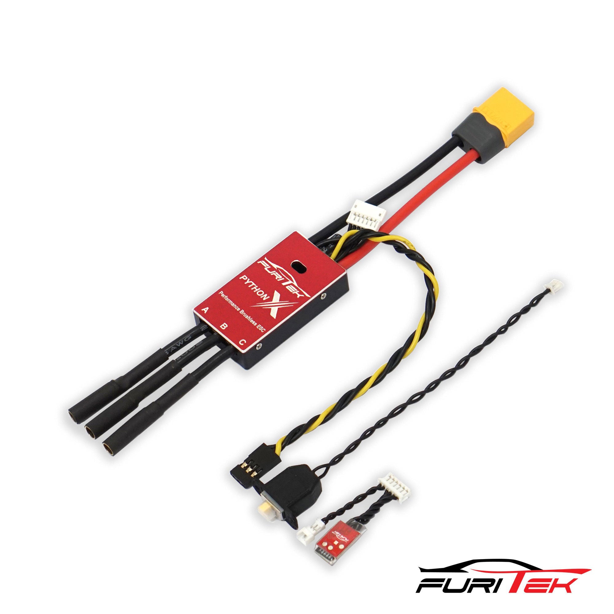 Furitek Python X 80a 120a Brushed Brushless Esc For 1 10 Rc Crawlers W 