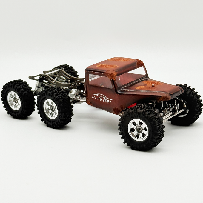FURITEK ROGUE 6x6 ARTR 1/30 - Weathered Brown Edition