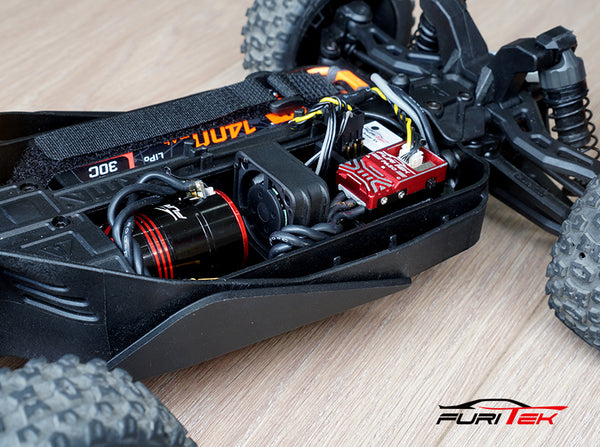 Furitek SCORPION 5600kv Brushless Sensored ESC/Motor Power System for Arrma Grom