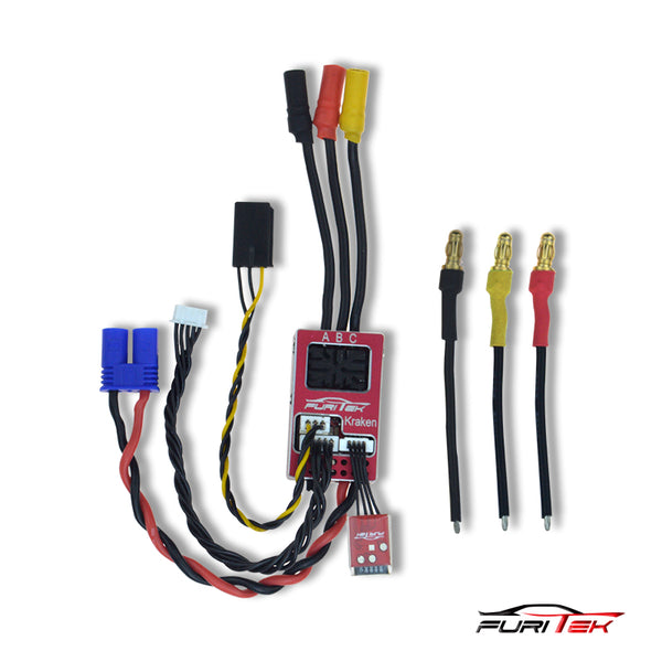 FURITEK アウトランナーモーターESCセット FURITEK MICROBOOST 2S LiPo 25A/50A Brushless ESC for 1/24 & 1/28